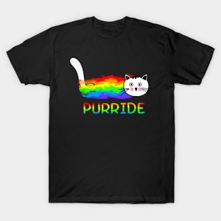 Purride LGBT Cat T-Shirt